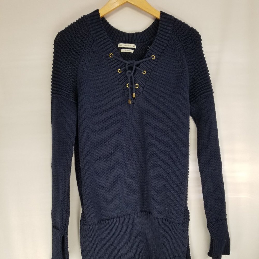 ZARA KNIT ITALIAN YARN SWEATER